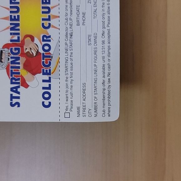 NFL MARK BRUNELL STARTING LINEUP FOOTBALL BRAND NEW 10th Year 1997 Edition - Picture 3 of 3